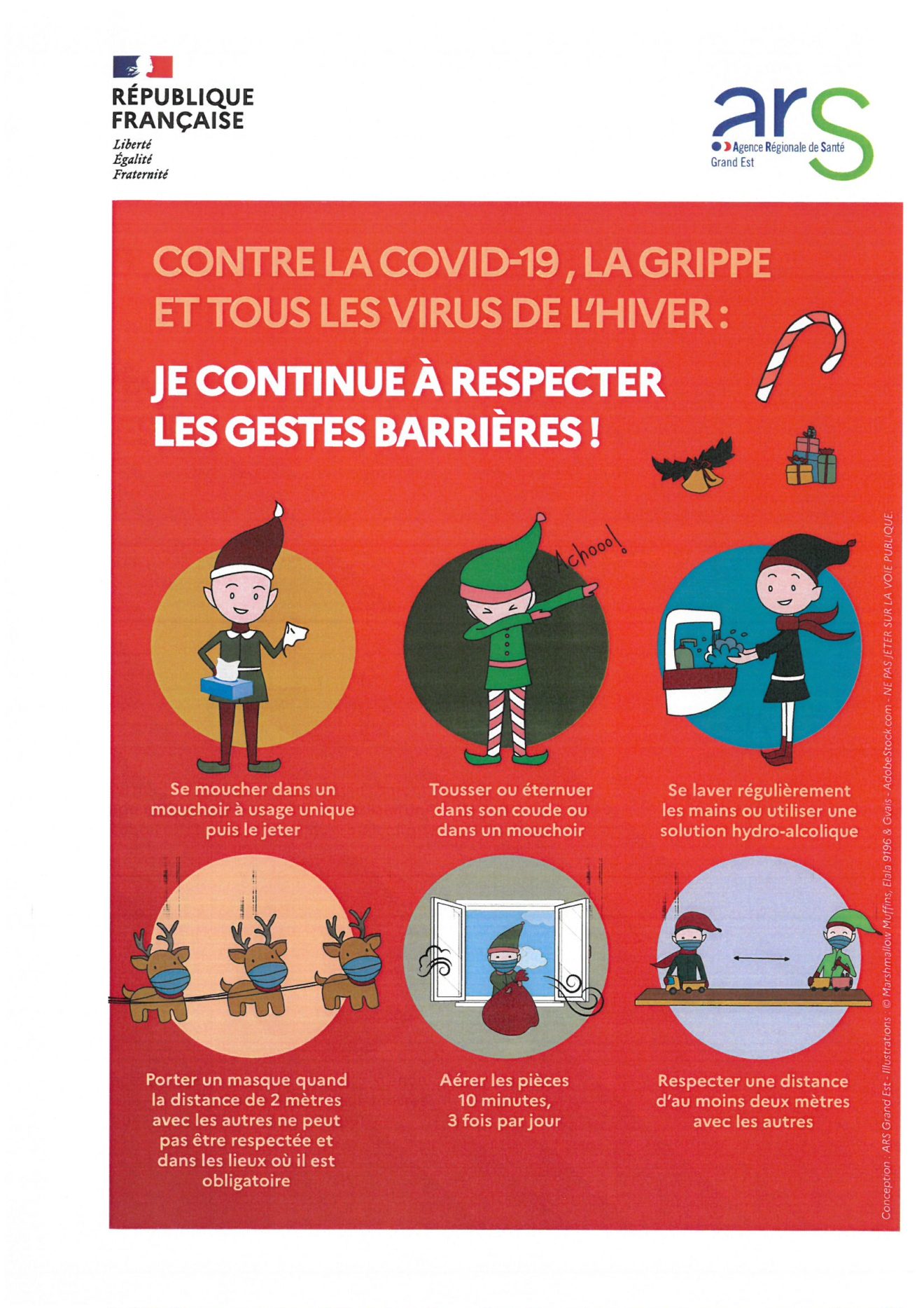 Pr Vention Covid Et Grippe Continuons Respecter Les Gestes