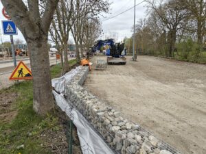 Travaux au terrain de pétanque 